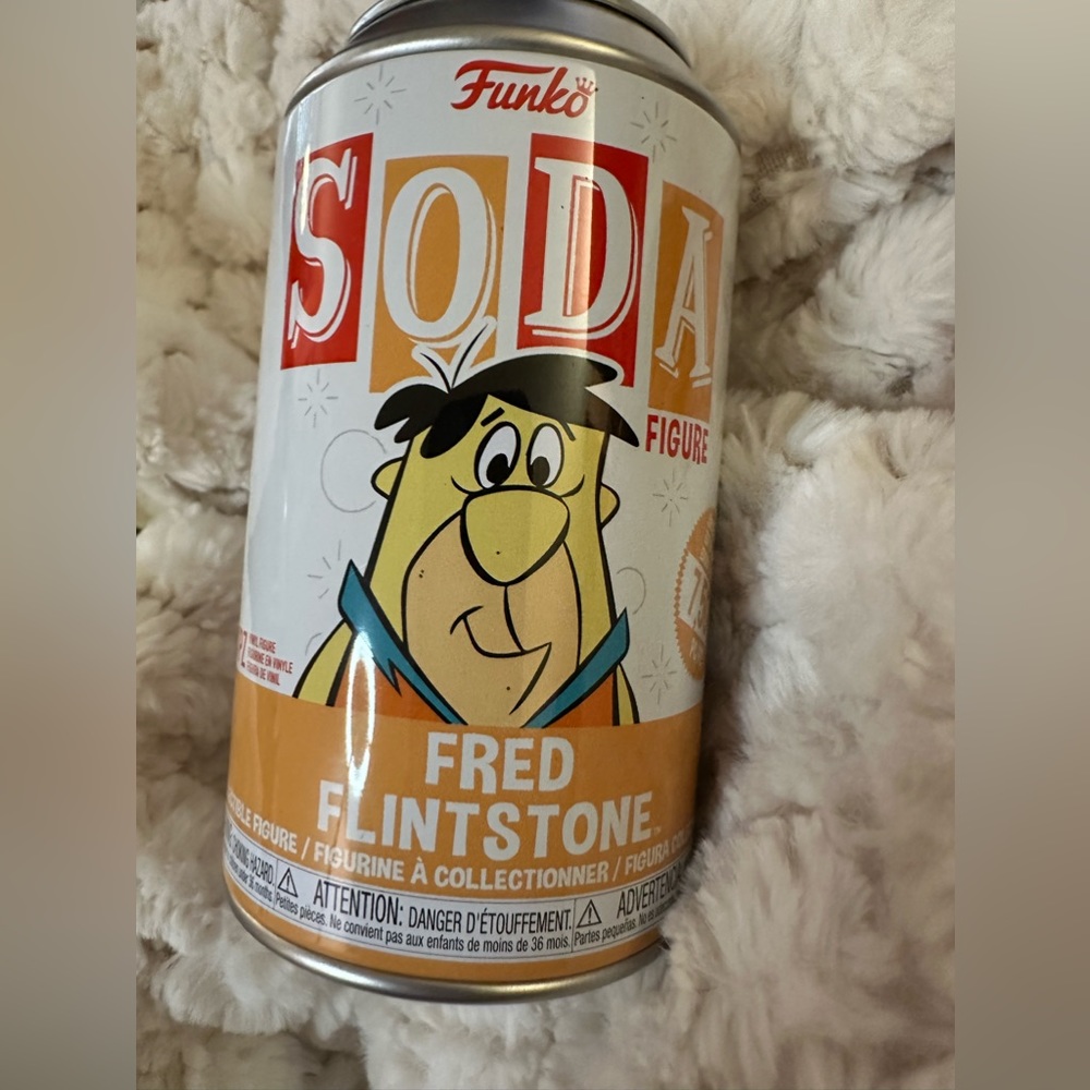 Collectible Funko 45894 Vinyl Soda Fred Flintstone w/Chase Collectible Toy - Picture 3 of 6